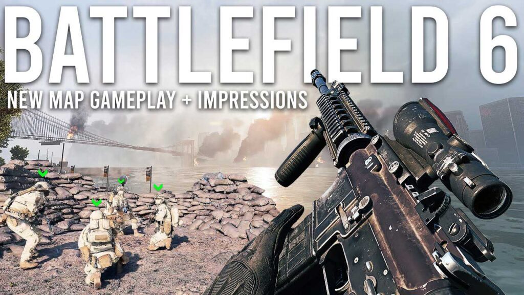 15 دقیقه از گیم پلی جذاب بازی Battlefield 6