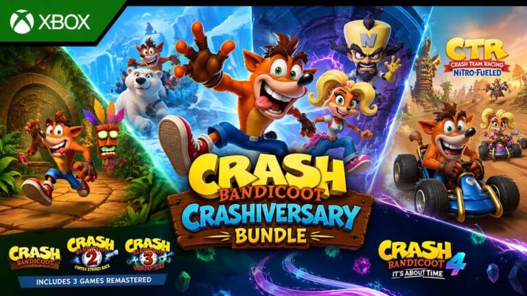 کد دیجیتالی بازی Crash Bandicoot – Crashiversary Bundle ایکس باکس