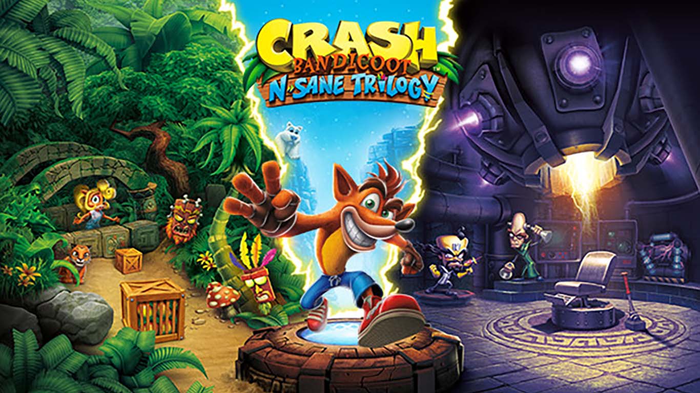بازی Crash Bandicoot N. Sane Trilogy ایکس باکس