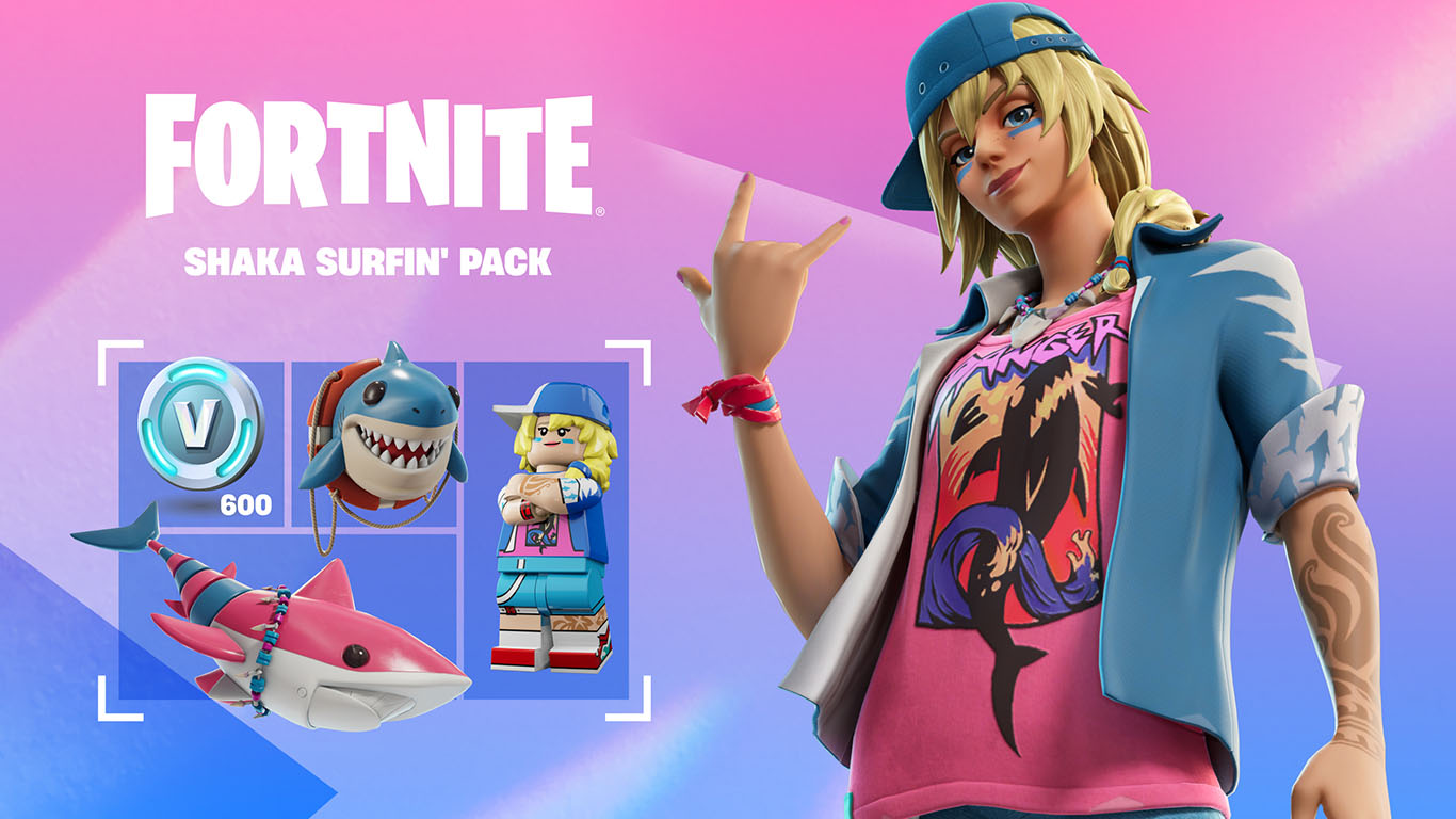 خرید پک Fortnite - Shaka Surfin' Pack