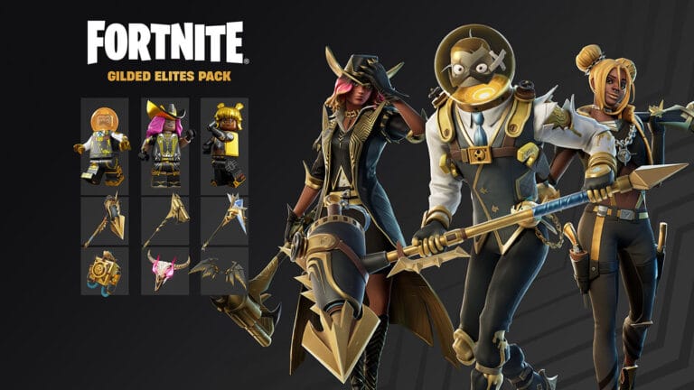 خرید پک Fortnite – Gilded Elites Pack ایکس باکس