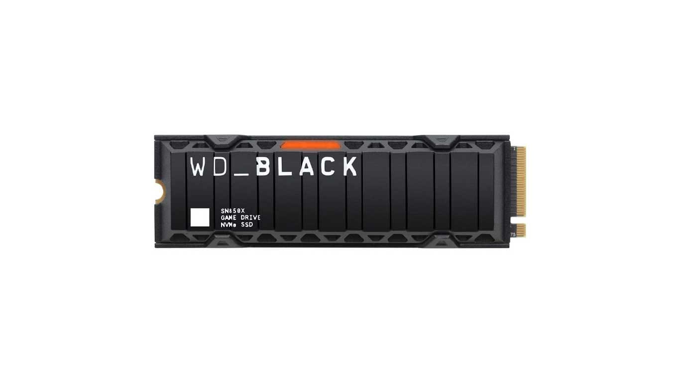 خرید اس اس دی WD_BLACK SN850X با هیت سینک – یک ترابایت