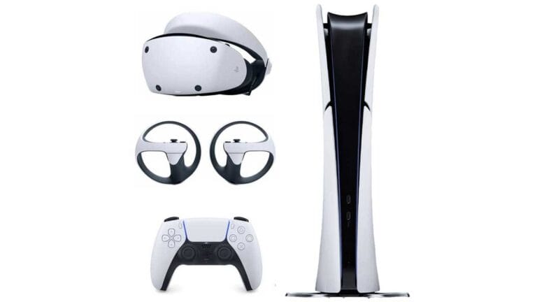 خرید پلی استیشن 5 اسلیم دیجیتال + هدست PS VR2