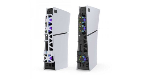 خرید فن Dobe RGB مخصوص PS5 اسلیم - سفید