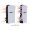 خرید فن Dobe RGB مخصوص PS5 اسلیم - سفید